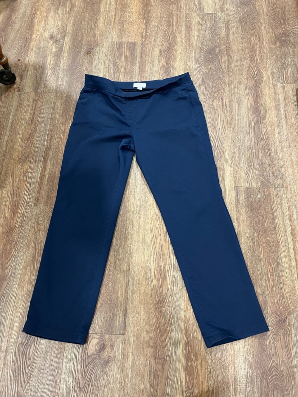 Liz Claiborne Navy Slim Straight Pants